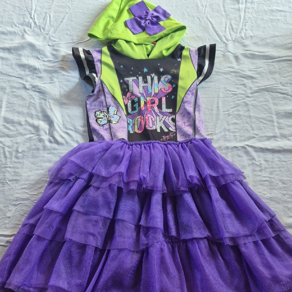 Nickelodeon Purple and Green Kids Costume